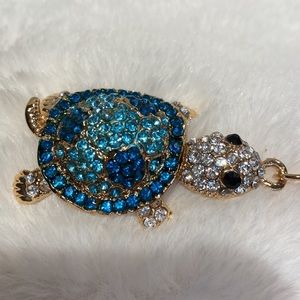 Southwest Tortoise Key Ring